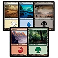 300 Assorted Magic: The Gathering MTG Basic Lands Cards [Toy]